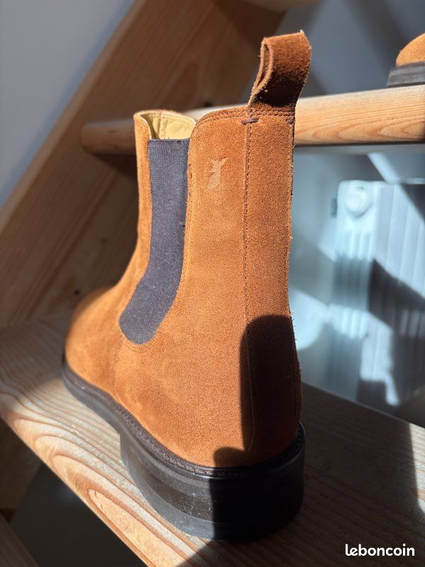 Chelsea Boots Suède Pied de Biche (image 5)