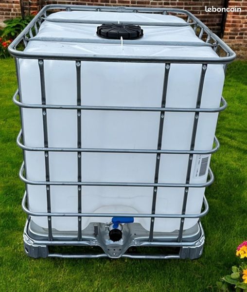 Cuve de 1000 Litres- Récupérateur d’eau de Pluie en Polyéthylène (image 3)