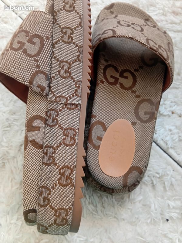 Mules plateforme Gucci (image 10)