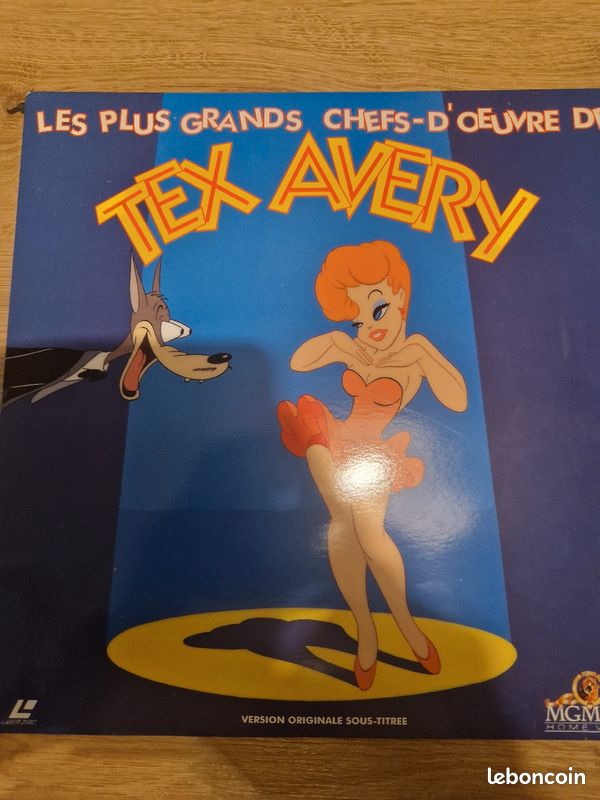 Laser disc TeX Avery (image 1)