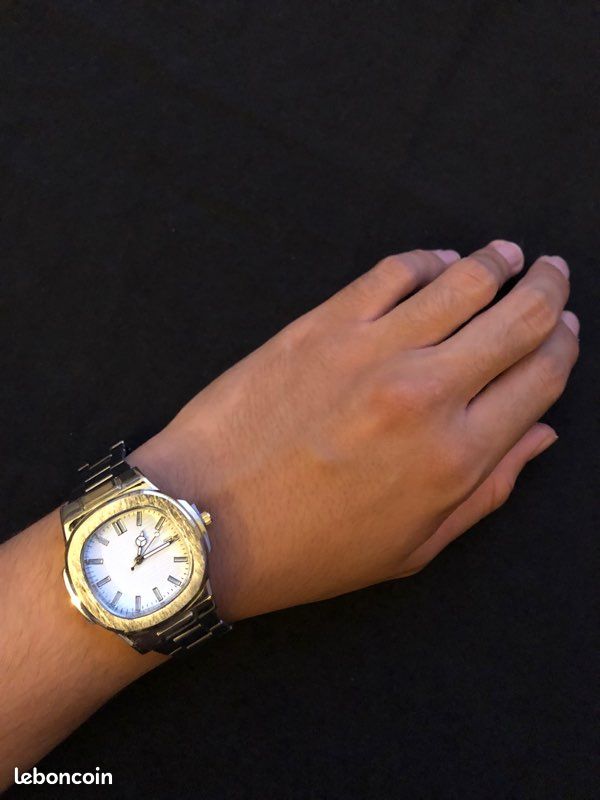 Montre cadran blanc neuve (image 2)