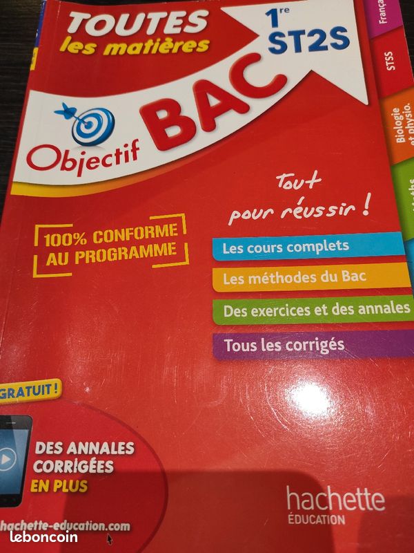 Objectif bac 1ere ST2S (image 1)