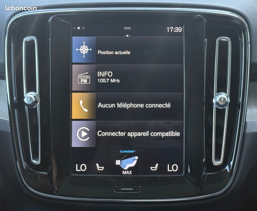 VOLVO XC40 1.5 T3 165 2WD GEARTRONIC INSCRIPTION LUXE Bva - ATTELAGE ESCAMOTABLE ELECTIQUEMENT (image 26)