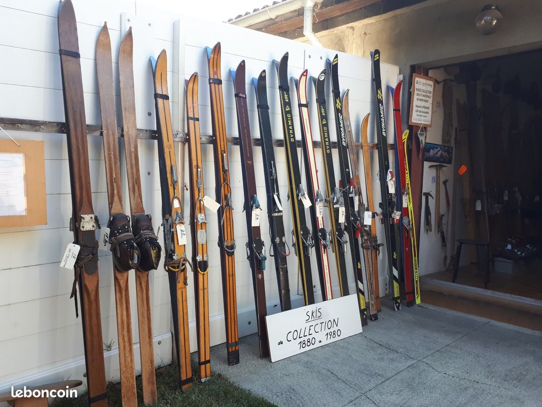 Ski ancien - Collection / musée ski et matériel de montagne (image 3)