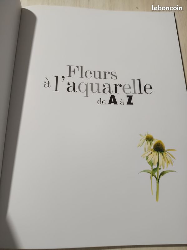 Fleurs à l'aquarelle de a à z (image 4)