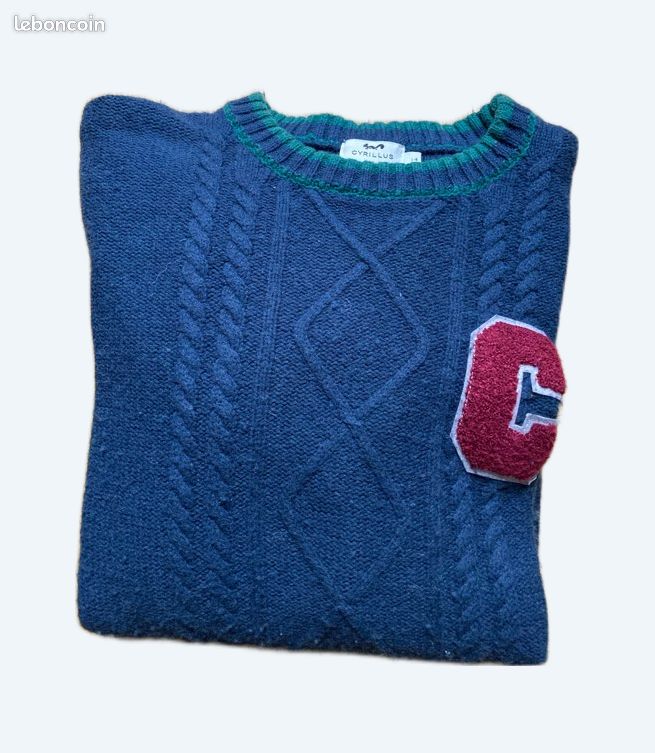 Pull Cyrillus garçon 14 ans Vêtements