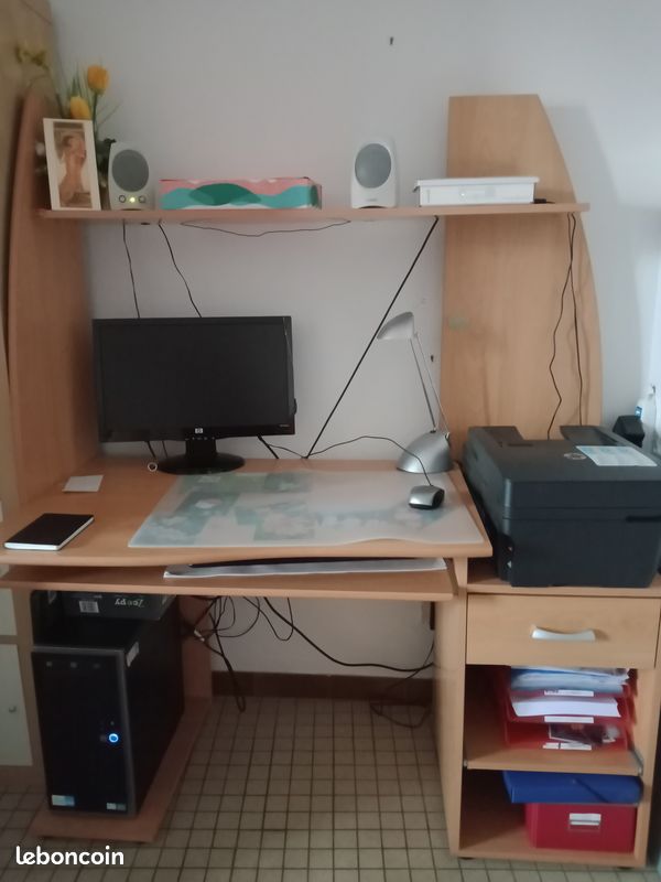 VIDE MAISON * BUREAU * Bureau et fauteuil (image 1)