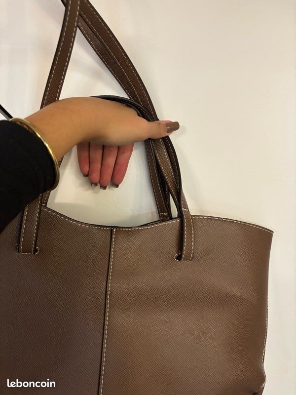 Grand sac marron polene Accessoires Bagagerie