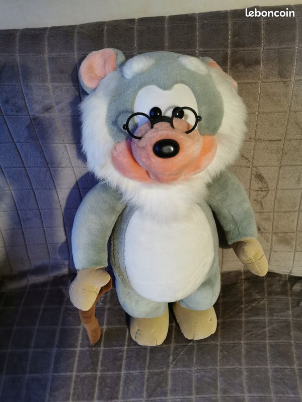 Peluche Souris Grand-père Mesure 62 cm TBE (image 1)