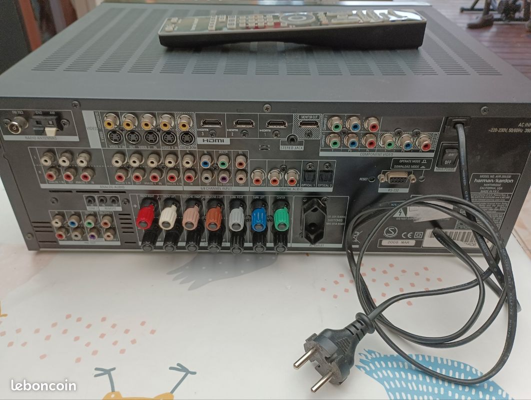 Ampli AVR 255 Harman Kardon (image 2)