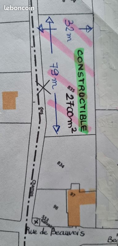 Terrain à bâtir · à Œuf-en-Ternois · 31 000 €