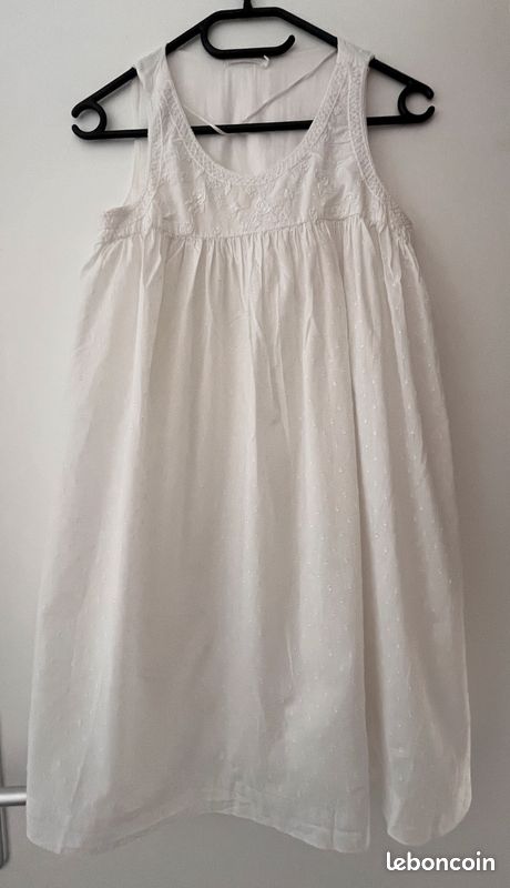 Robe blanche taille 14 ans Vêtements