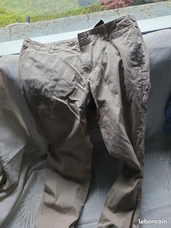 Pantalon beige carharrt (image 5)