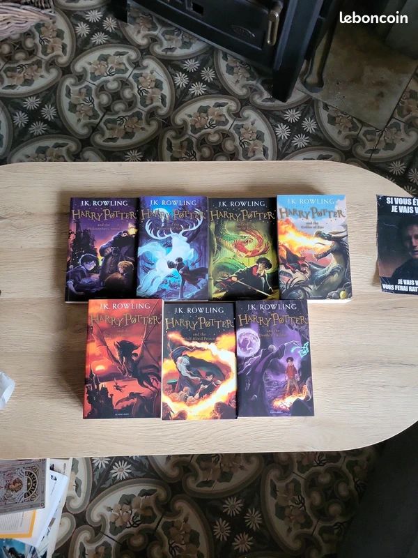 Coffret Harry Potter The Complete Collection en version anglaise- J.K. Rowling (image 2)
