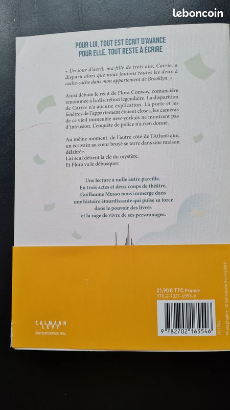 La vie est un roman - Guillaume Musso (image 2)