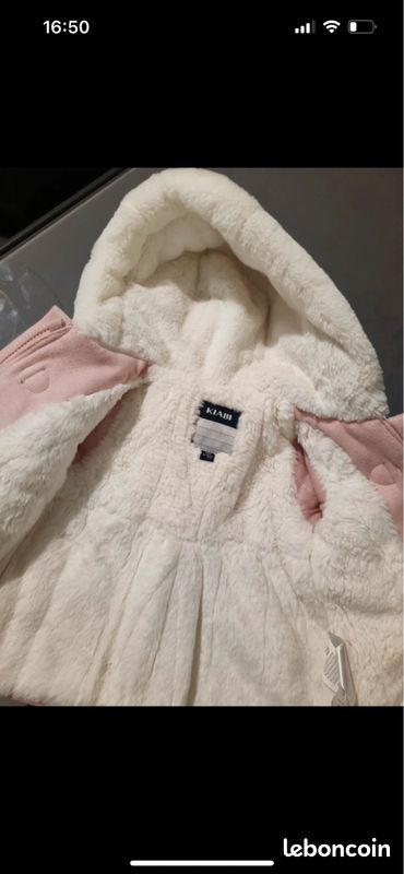 Manteau bébé fille 6 mois (image 2)