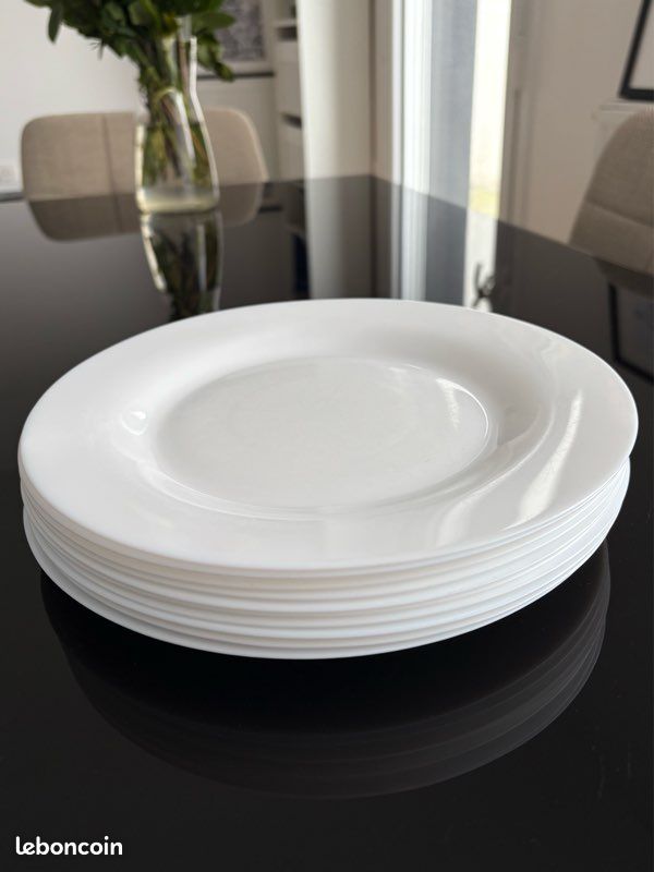 Lot de 10 assiettes (image 1)