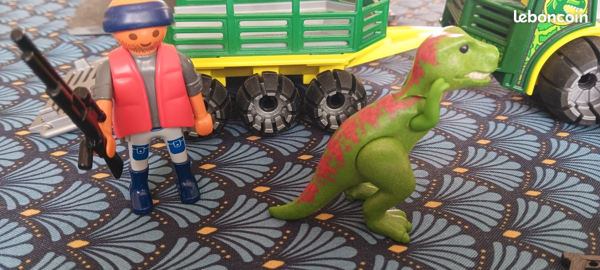 Gros Lot De 54 Dinosaures Playmobil – Animaux Préhistoriques – État Très Bon – Lot Indissociable
