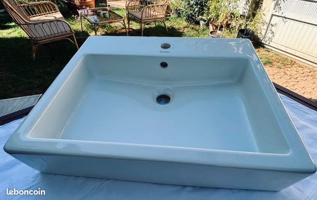Lavabo Duravit Vero blanc (image 1)