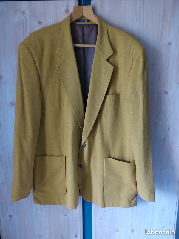Veste homme de costume paul boyé moutarde T 54 Vêtements