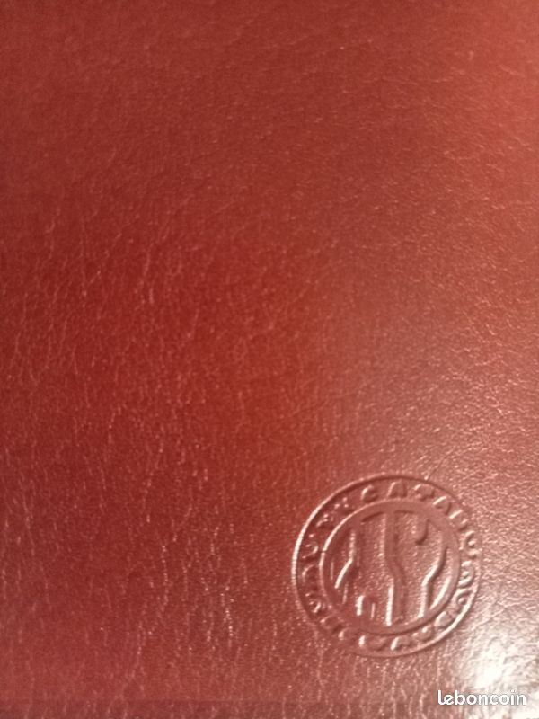 Portefeuille / Porte-monnaie YUCATAN En Cuir - Made In France, Vintage - Couleur Noir - Occasion