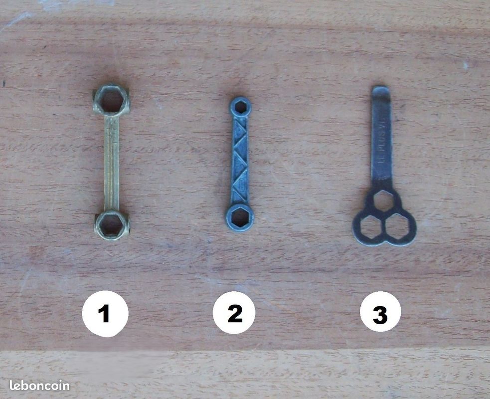 jeu minute clés AFA LE PLUS VITE vélo vintage french tools bicycles