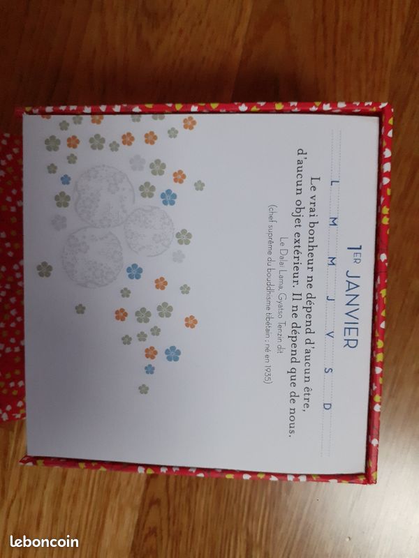 Calendrier neuf 365 recettes pour être positif (image 2)