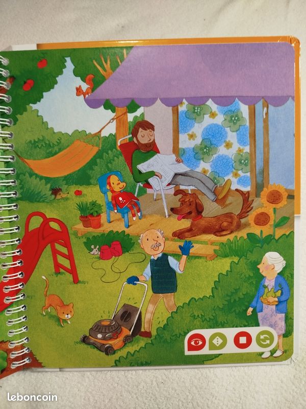 Livre interactif tiptoi Mon imagier à la maison Ravensburger 00695 contre l'ennui