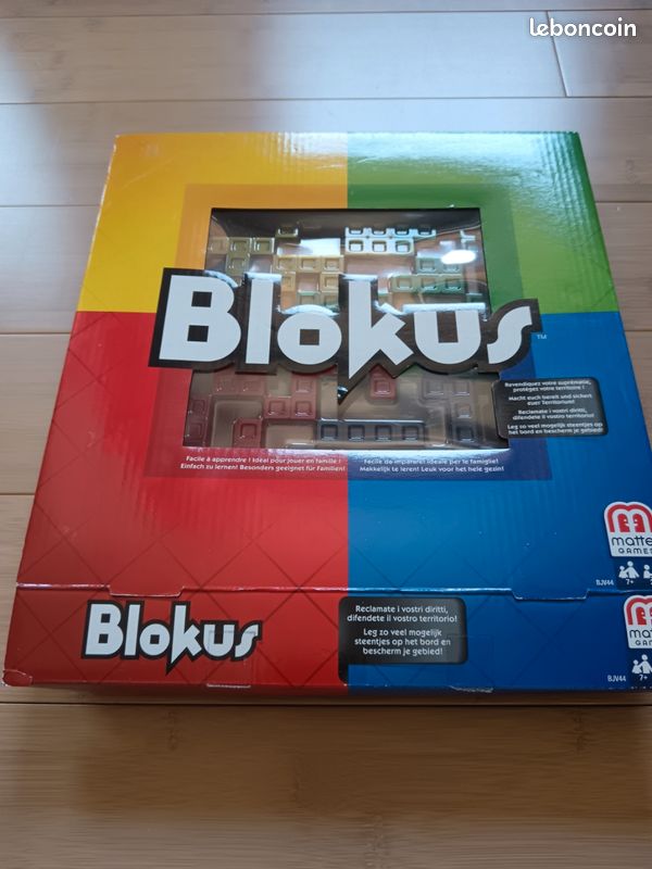 Pièce de blokus Pièce de blokusPièce de blokus

Compatible uniquement avec l'ancienne version de blokus (cf photo n°2), pas avec la nouvelle version (image 2)