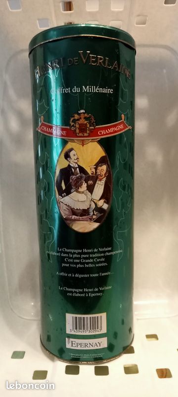 CHAMPAGNE Henri de VERLAINE BOITE EN FER (image 4)