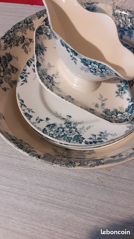 Lot vaisselle ancienne Marie Louise Amand st (image 1)