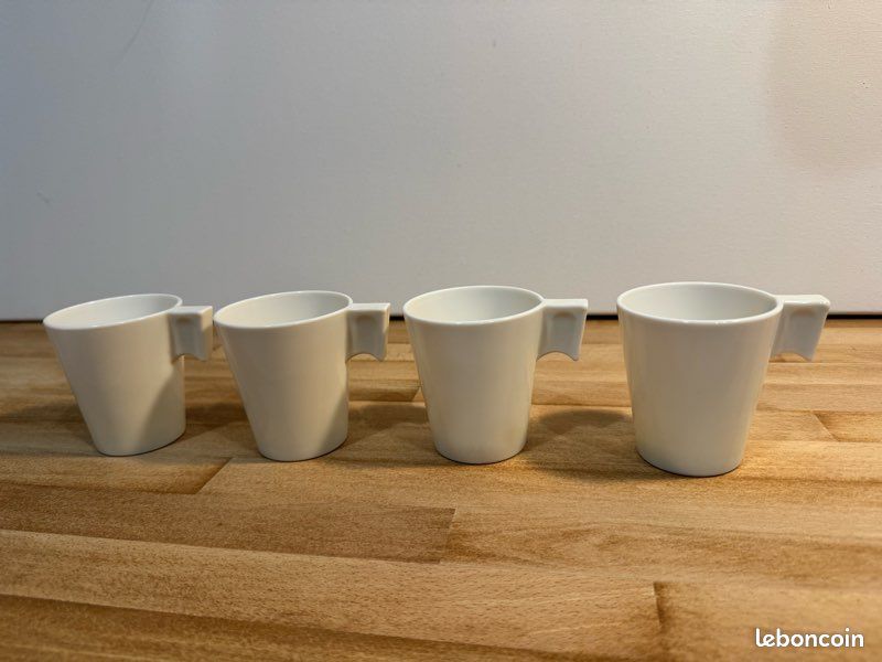 Tasses à café blanche ARC France (image 2)