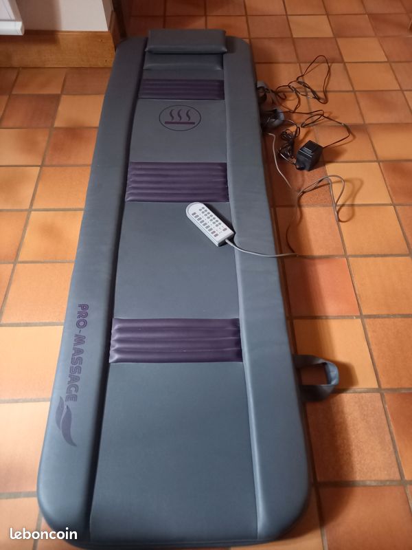 Matelas Pro massage électrique chauffant avec télécommande (image 1)