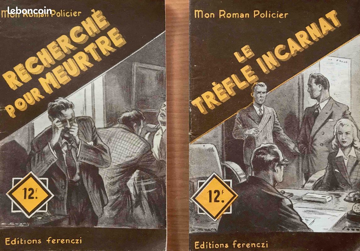 📚 Mon Roman Policier (mini récits) N°154 au N°174 (Ferenczi 1951) (image 9)