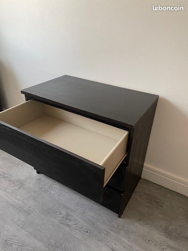 Commode 3 tiroirs coulissants (image 2)