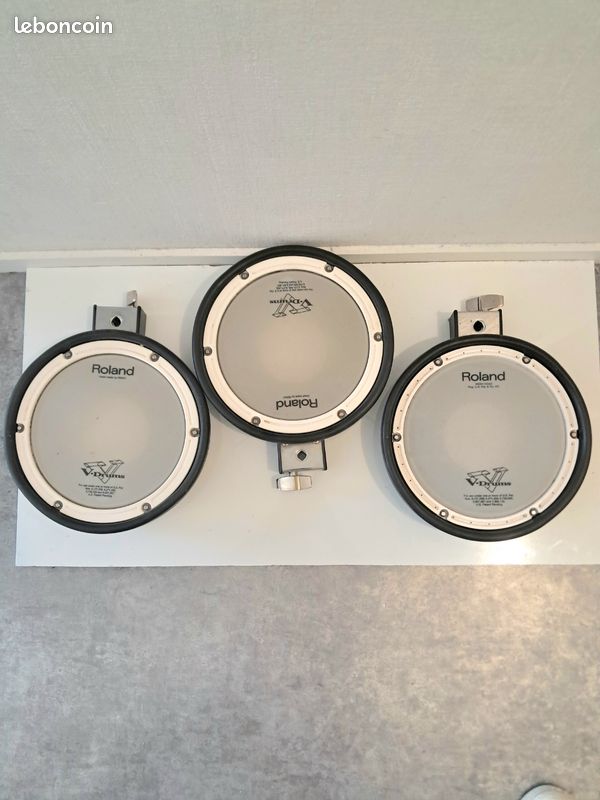 Tapis Batterie Roland Musiin Housse De Protection Pour Batterie électronique Compatible Avec Roland PDX Series Electronic V-Drum Donner EDE Alesis Nitro Pad (PDX-8 Tapis Batterie Electronique