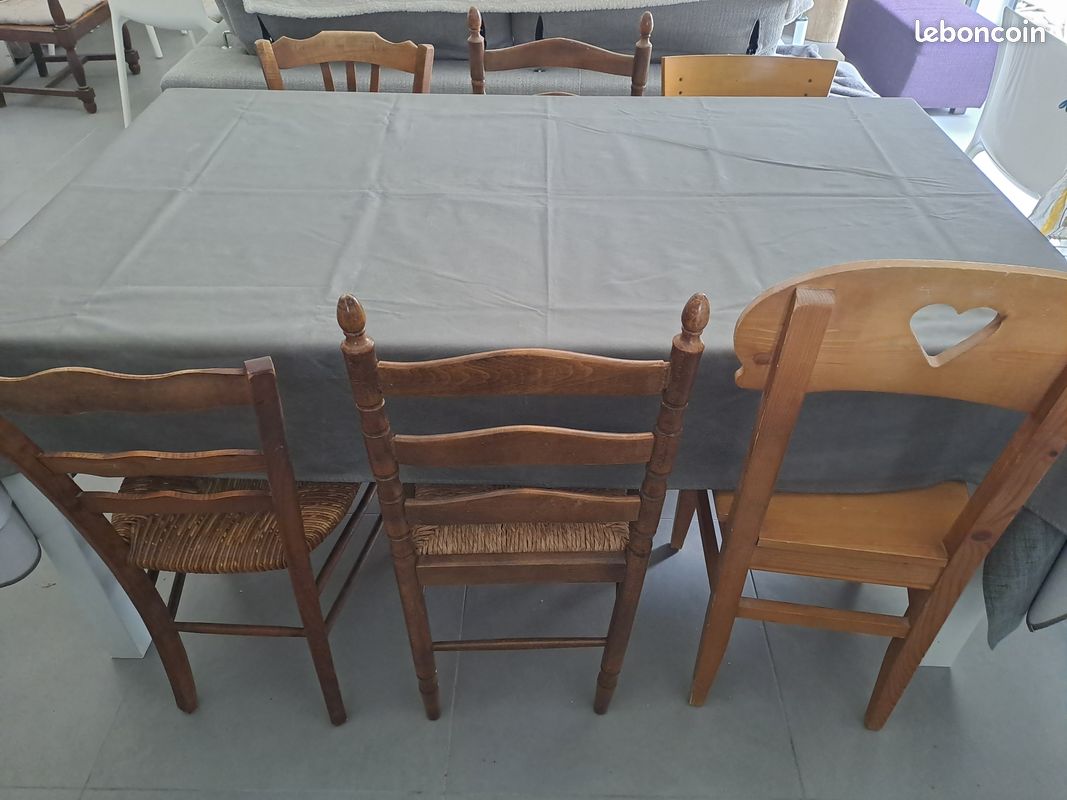 6 chaises dépareillées à choisir (image 2)
