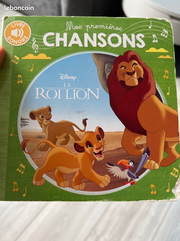 Livre sonore Disney le roi lion (image 2)