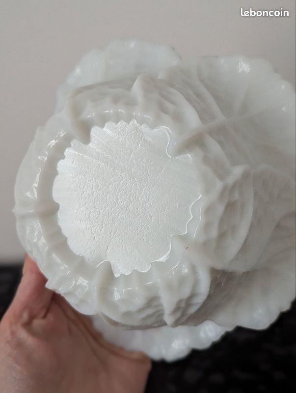 Bonbonnière chou en opaline de Portieux (image 9)
