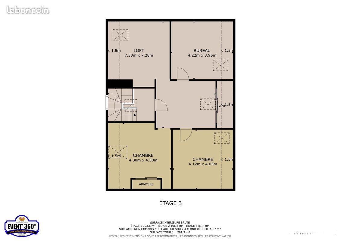 Propriété 10 pièces 280 m² (image 19)
