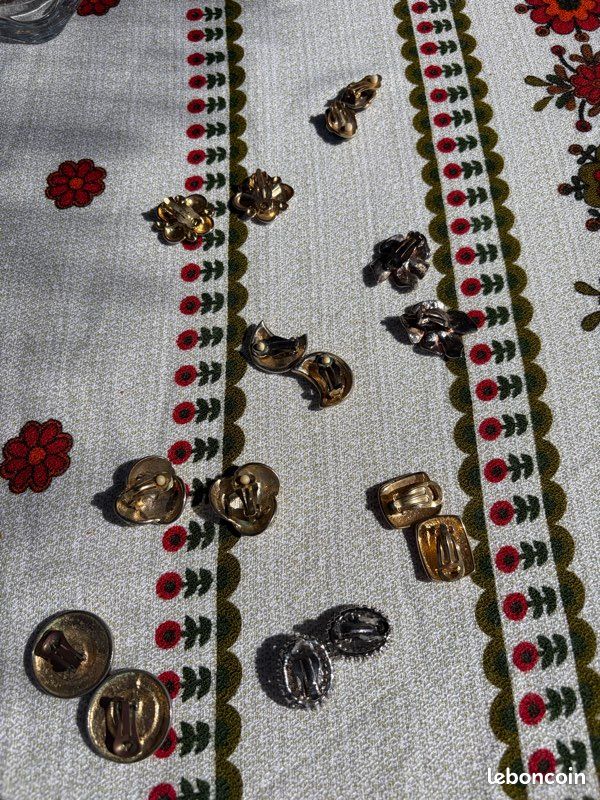 Clips d’oreilles vintage (image 13)