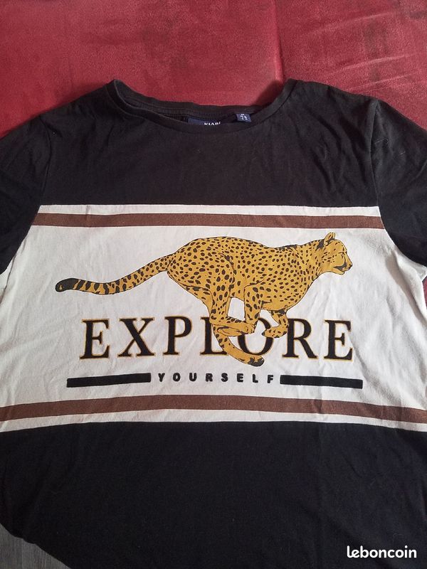 Tee shirt fille kiabi Xs (image 1)