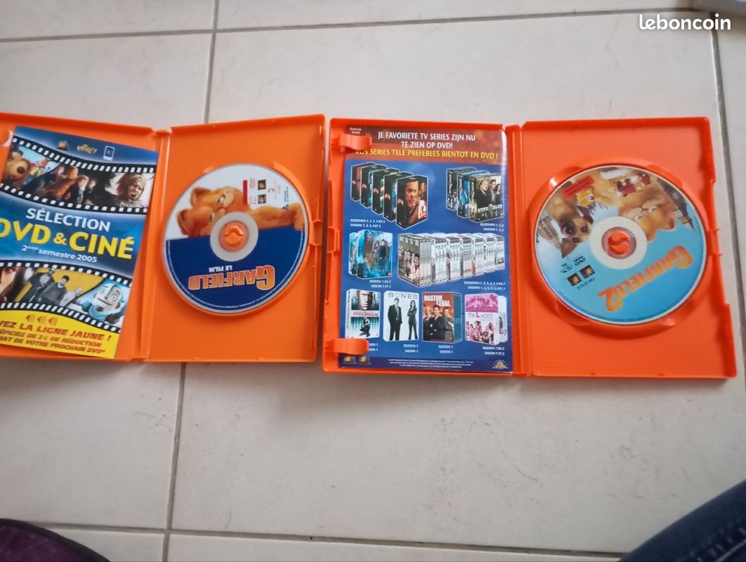 Lot DVD Garfield 1 et 2 (image 2)