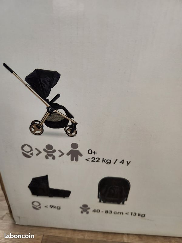 Poussette trio tessa Premaman Équipement bébé