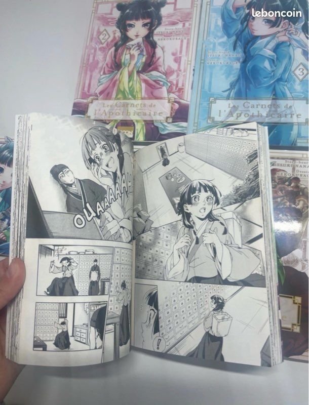 Lot manga les carnet de l’apothicaire (image 6)
