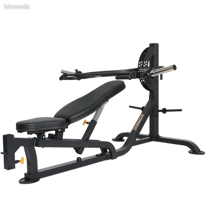 Station multifonction de musculation pro avec 5 postes de training Station multifonction de musculation pro avec 5 postes de training