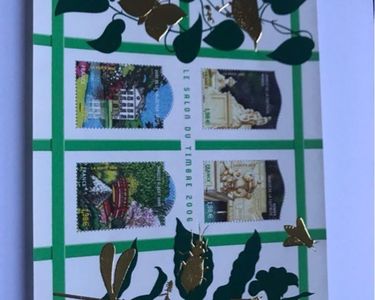 timbres France bloc feuillet personnalisé adhésif 2006 Marianne F3802Ab