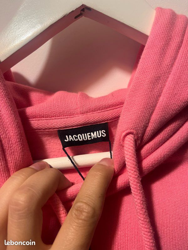 Hoodie/ sweat shirt à capuche rose Jacquemus Vêtements