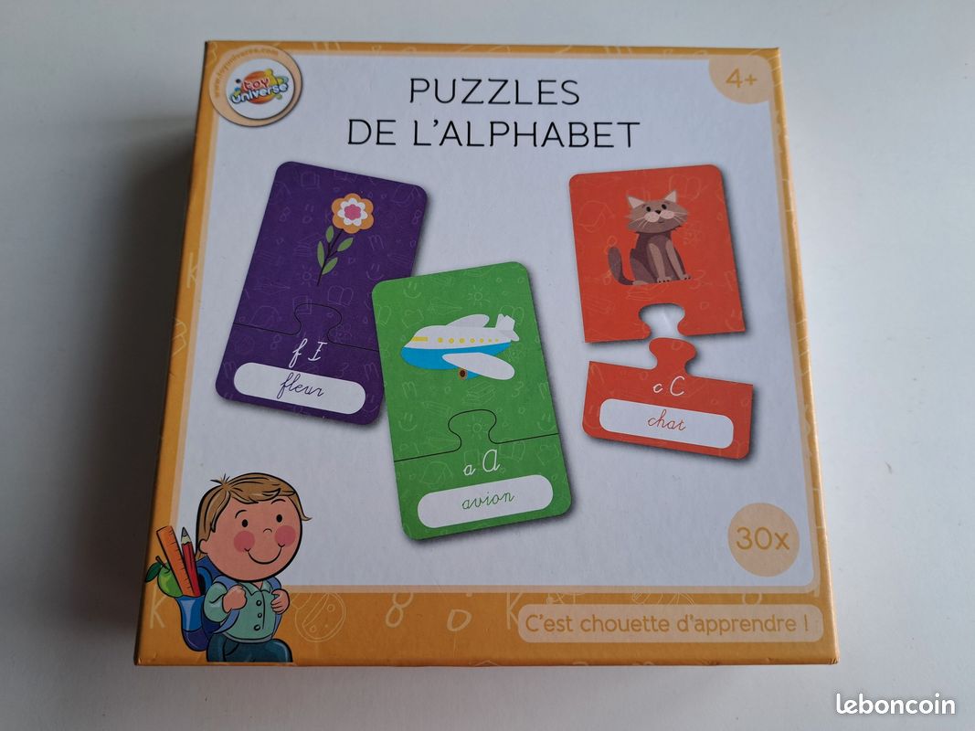Puzzles de l'alphabet (image 1)