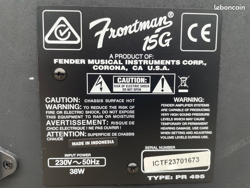 Ampli guitare fender (image 3)